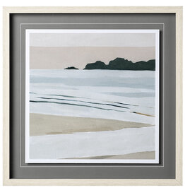 COASTAL LINES I FRAMED ARTWORK