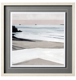 COASTAL LINES II FRAMED ARTWORK