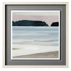 COASTAL LINES III FRAMED ARTWORK