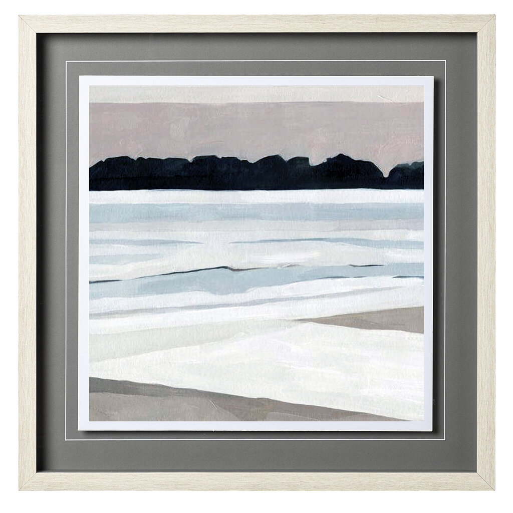 COASTAL LINES IV FRAMED ARTWORK