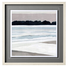 COASTAL LINES IV FRAMED ARTWORK