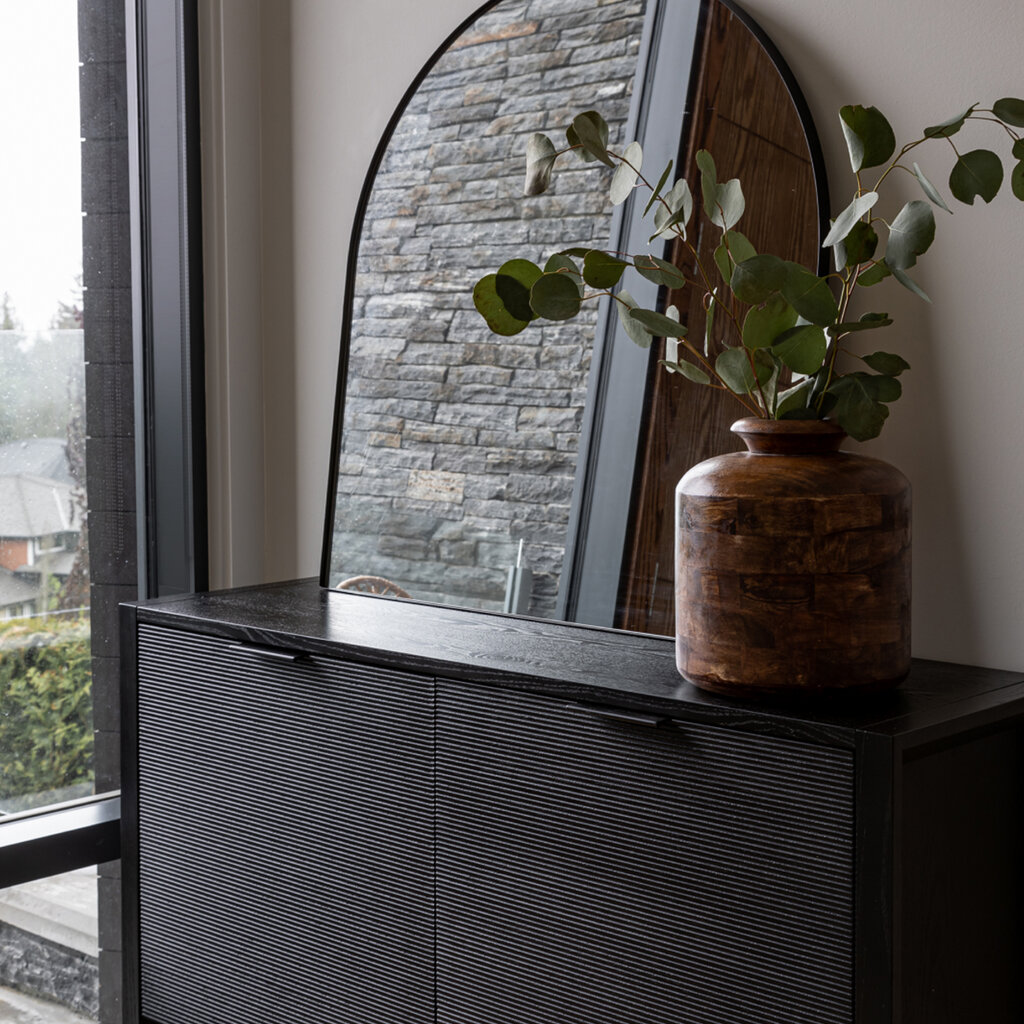 IRVINE 2 DOOR SIDEBOARD BLACK