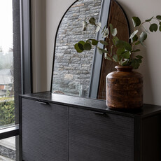 IRVINE 2 DOOR SIDEBOARD BLACK
