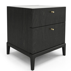 HEMRIK 2-DRAWER NIGHTSTAND