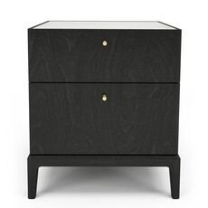 HEMRIK 2-DRAWER NIGHTSTAND