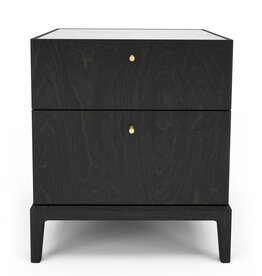 HEMRIK 2-DRAWER NIGHTSTAND