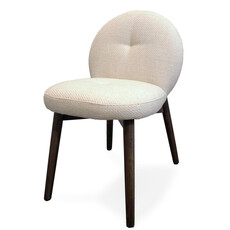 CHELSEA DINING CHAIR WHITE SAND