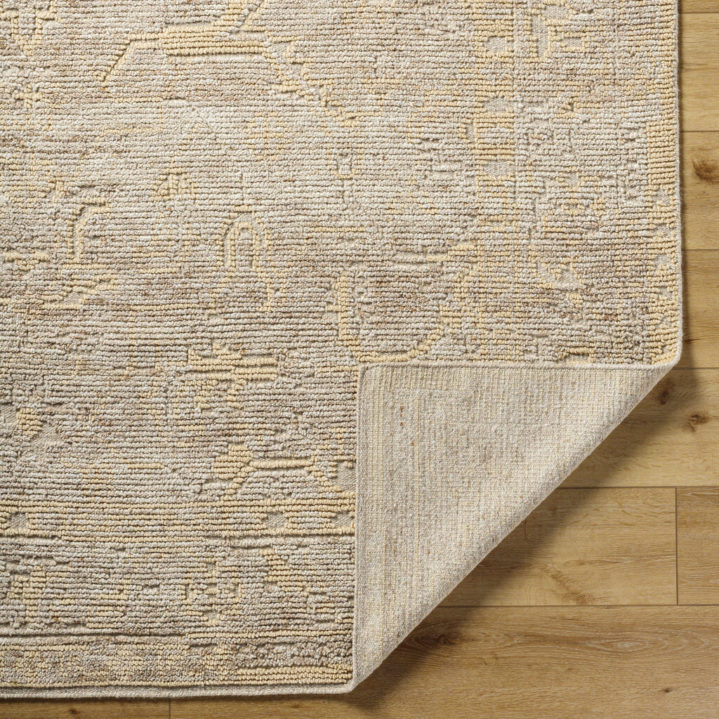 KILLUM HAND KNOTTED WOOL 9' X 12' NATURAL
