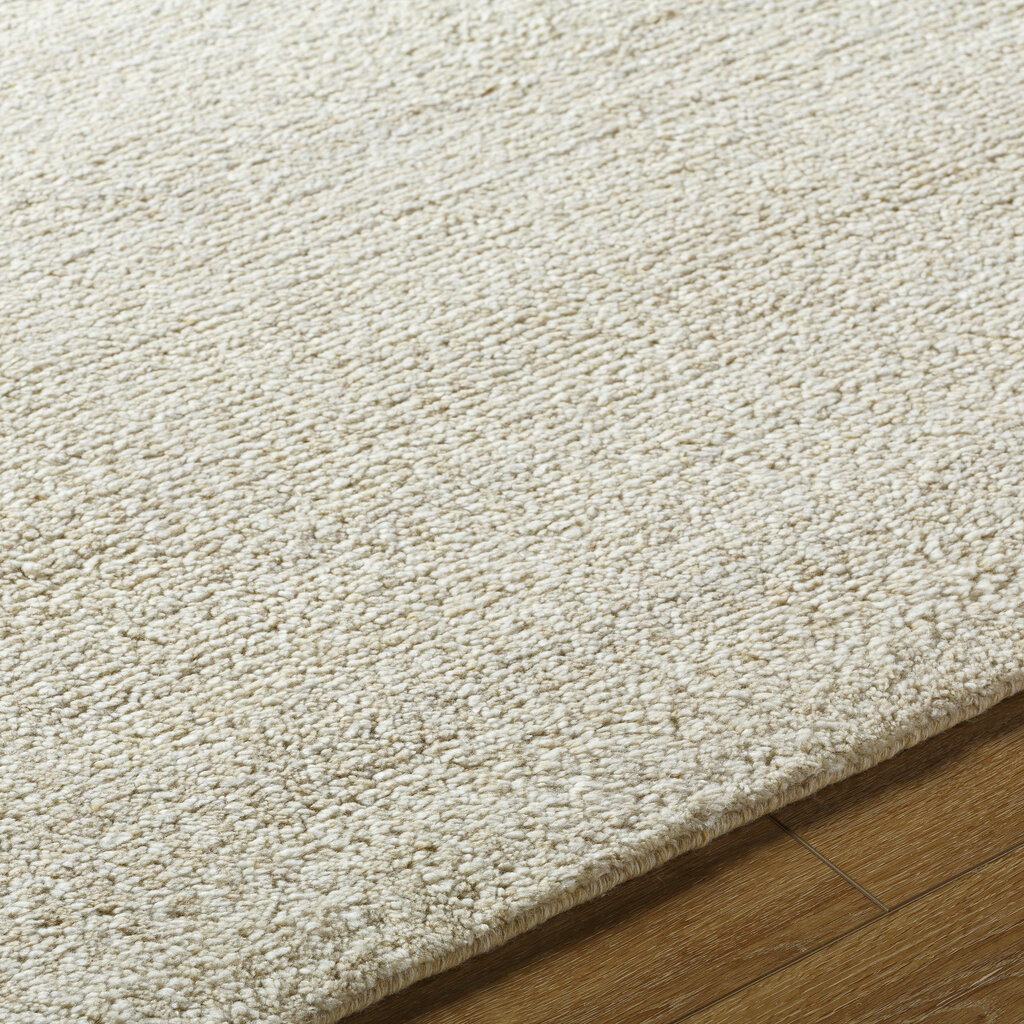 HEALER HAND KNOTTED WOOL NYLON 9' X 12' NATURAL SAND