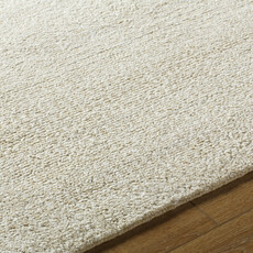 HEALER HAND KNOTTED WOOL NYLON 9' X 12' NATURAL SAND