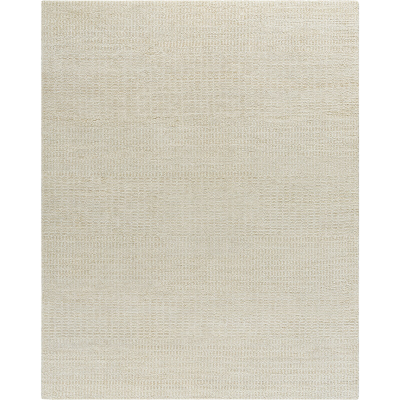 HEALER HAND KNOTTED WOOL NYLON 9' X 12' NATURAL SAND