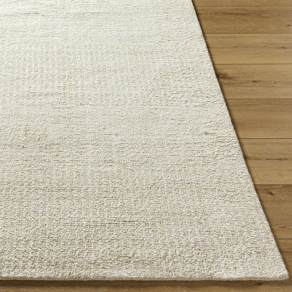 HEALER HAND KNOTTED WOOL NYLON 9' X 12' NATURAL SAND