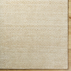 HEALER HAND KNOTTED WOOL NYLON 9' X 12' CLAY TAUPE