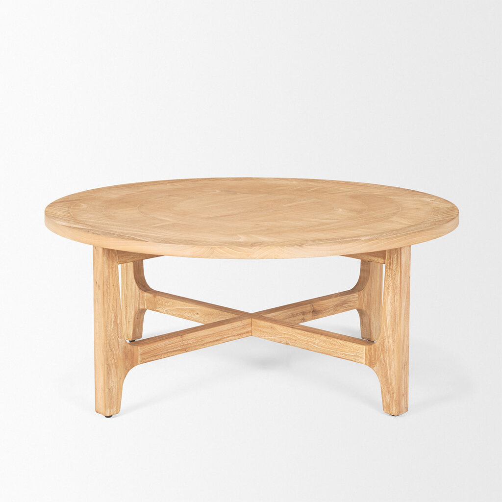 SADIRA COFFEE TABLE ROUND NATURAL