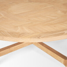 SADIRA COFFEE TABLE ROUND NATURAL