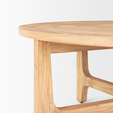 SADIRA COFFEE TABLE ROUND NATURAL