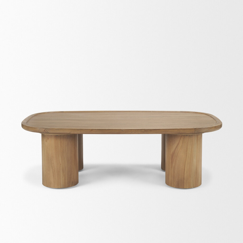 PADEN COFFEE TABLE RECTANGLE MEDIUM BROWN
