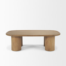 PADEN COFFEE TABLE RECTANGLE MEDIUM BROWN