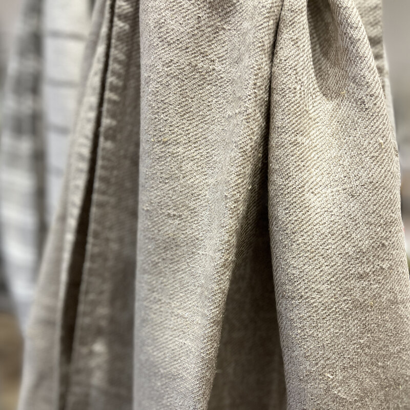 FORTE ITALIAN LINEN BATH TOWEL NATURAL