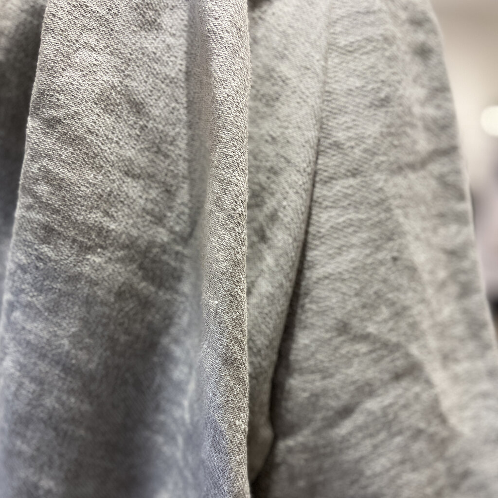FORTE ITALIAN LINEN BATH TOWEL GREY