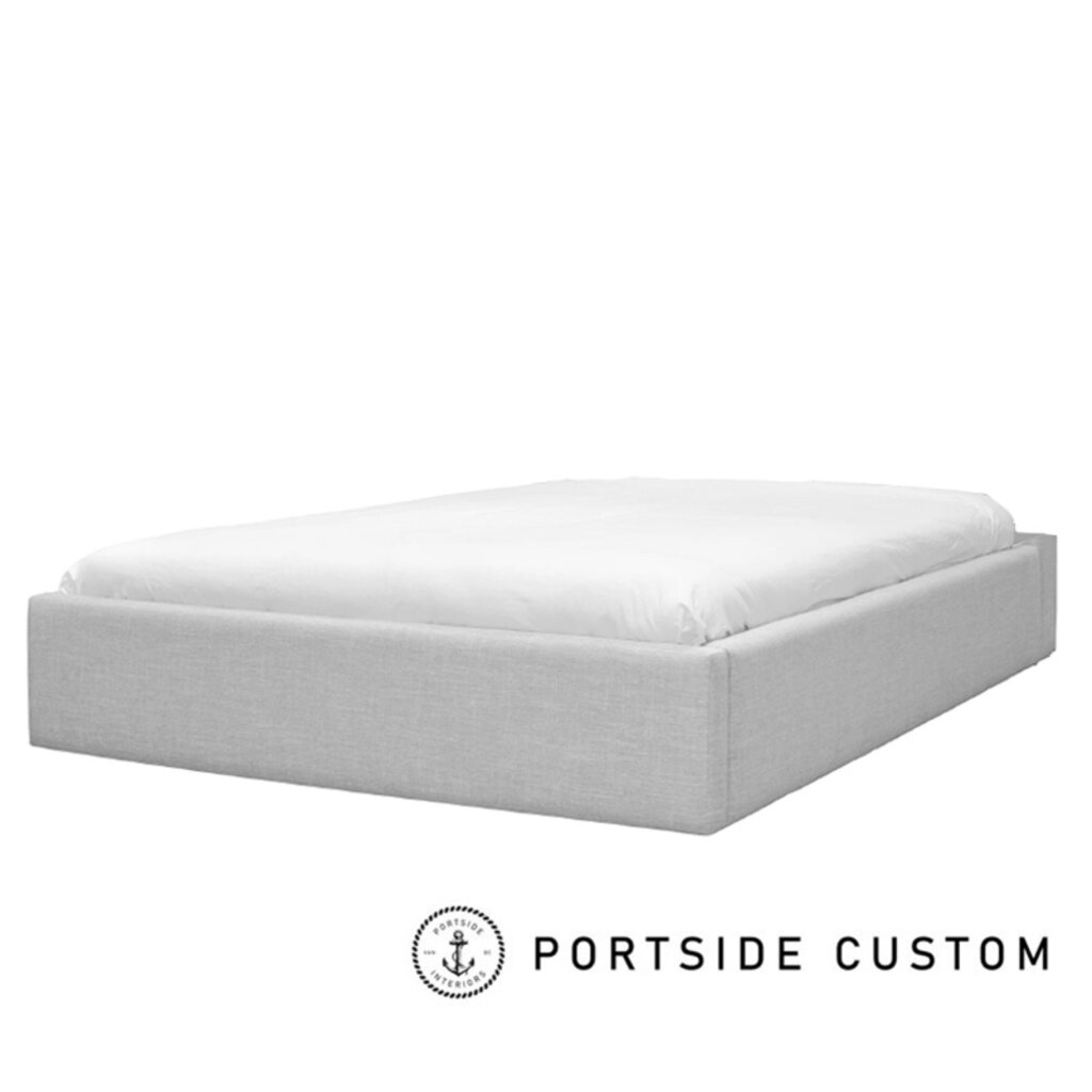 PLATFORM UPHOLSTERED BED BASE (Storage Optional)