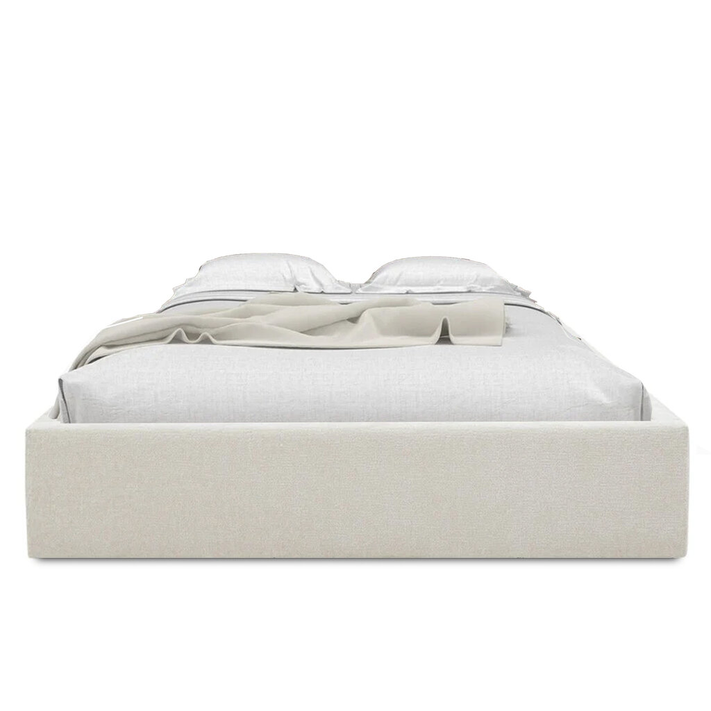 PLATFORM UPHOLSTERED BED BASE (Storage Optional)