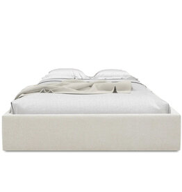 PLATFORM UPHOLSTERED BED BASE (Storage Optional)