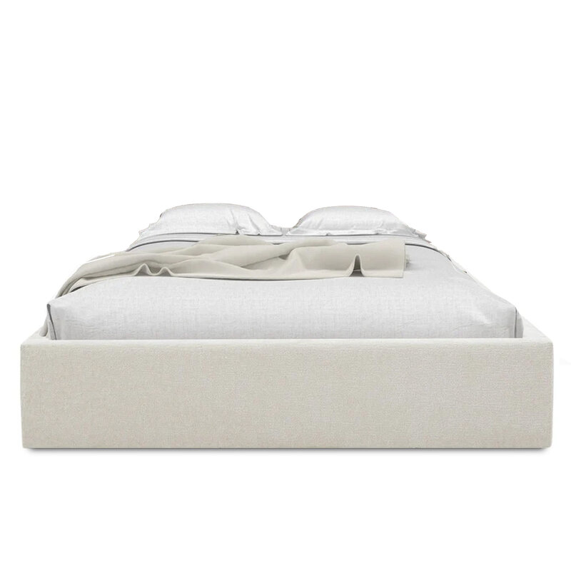 PLATFORM UPHOLSTERED BED BASE (Storage Optional)