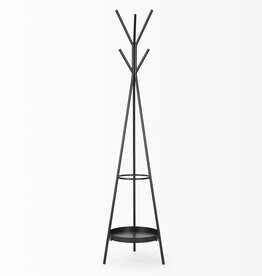 JAXON COAT RACK METAL BLACK