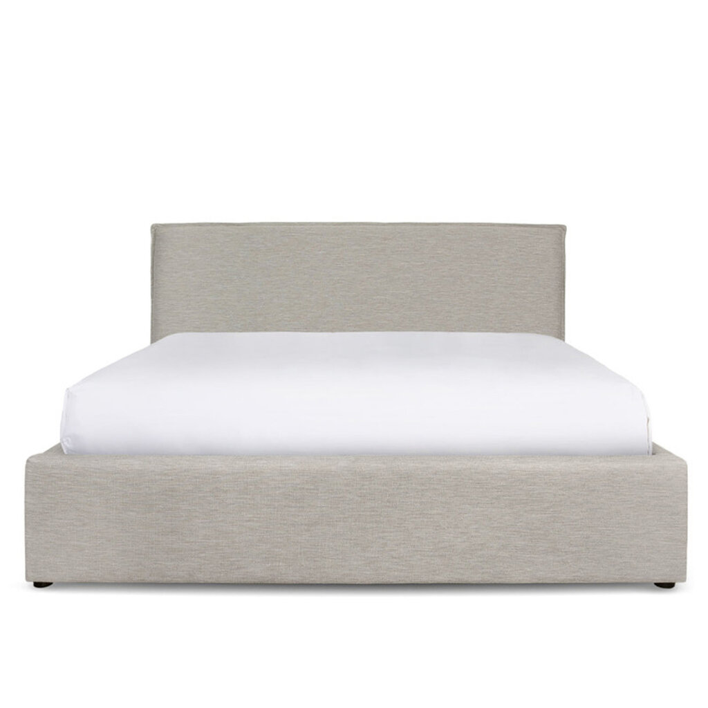 ARIES BED GREY SAND Storage Optional