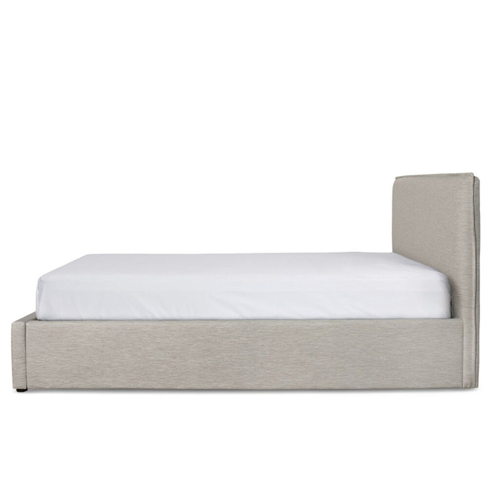 ARIES BED GREY SAND Storage Optional