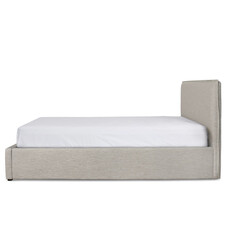 ARIES BED GREY SAND Storage Optional