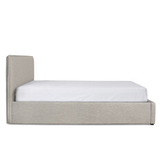 ARIES BED GREY SAND Storage Optional