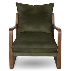 CRAWFORD CHAIR DARK GREEN