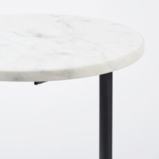DREA SIDE TABLE ROUND  MARBLE