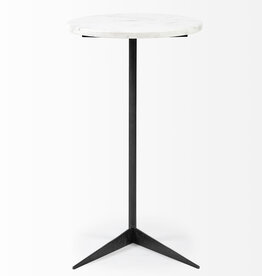 DREA SIDE TABLE ROUND  MARBLE