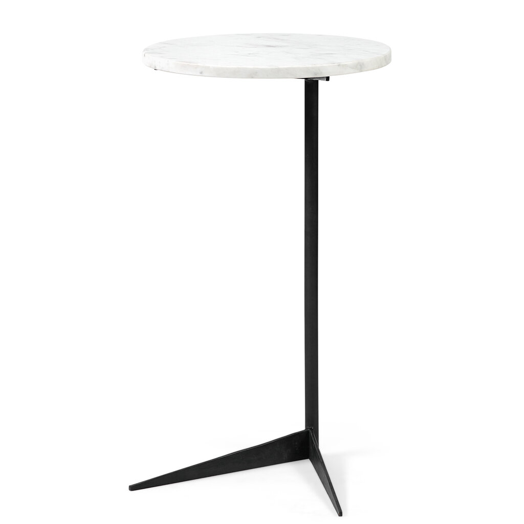 DREA SIDE TABLE ROUND  MARBLE
