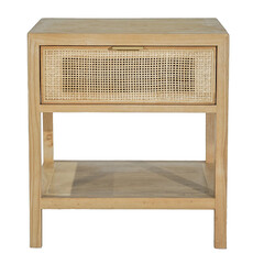 ANDREA SIDE TABLE NATURAL CANE