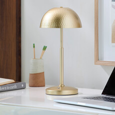MELBOURNE TABLE LAMP HAMMERED GOLD
