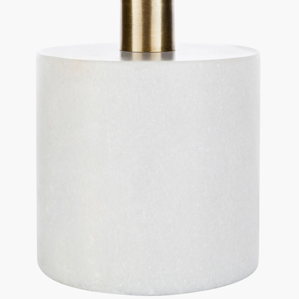 NAPOLI GLOBE LAMP MARBLE WHITE