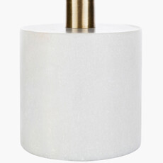 NAPOLI GLOBE LAMP MARBLE WHITE