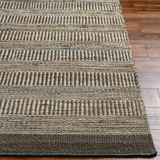 WINTERLAND JUTE 8' X 10' NAUTRAL BROWN GREY CHARCOAL