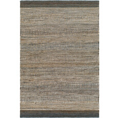 WINTERLAND JUTE 8' X 10' NAUTRAL BROWN GREY CHARCOAL