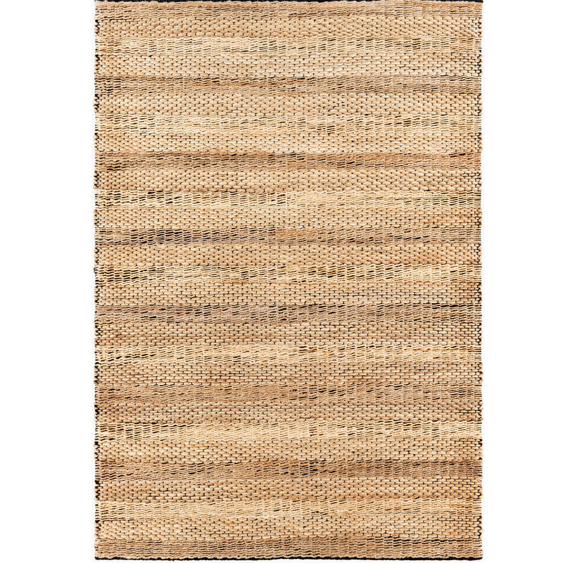 NANTES JUTE 8' X 10' NAUTRAL BROWN BLACK