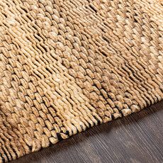 NANTES JUTE 8' X 10' NAUTRAL BROWN BLACK