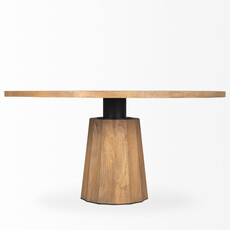 FORMATION DINING TABLE ROUND NATURAL 60"