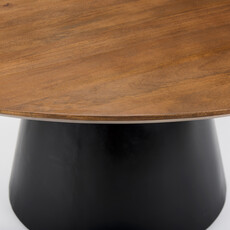 NEPTUNE DINING TABLE ROUND NATURAL 63"