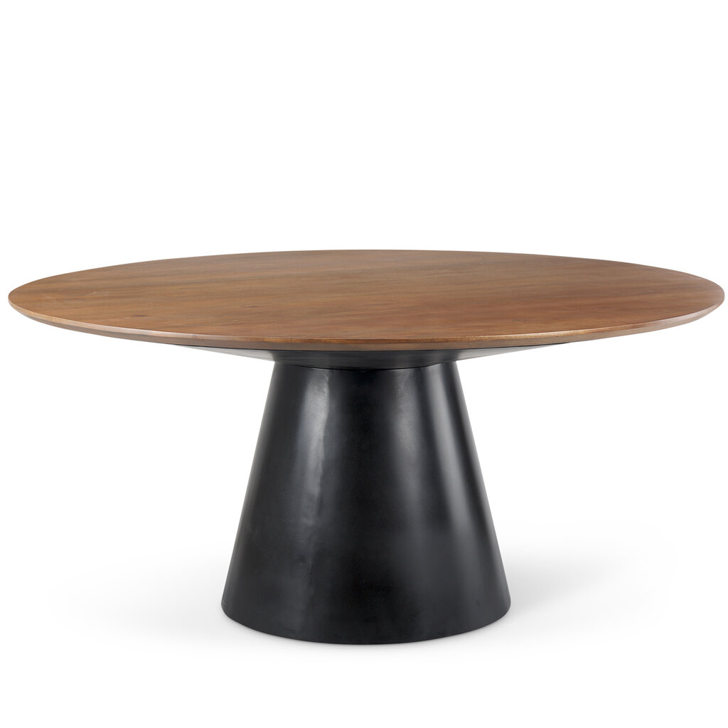 NEPTUNE DINING TABLE ROUND NATURAL 63"