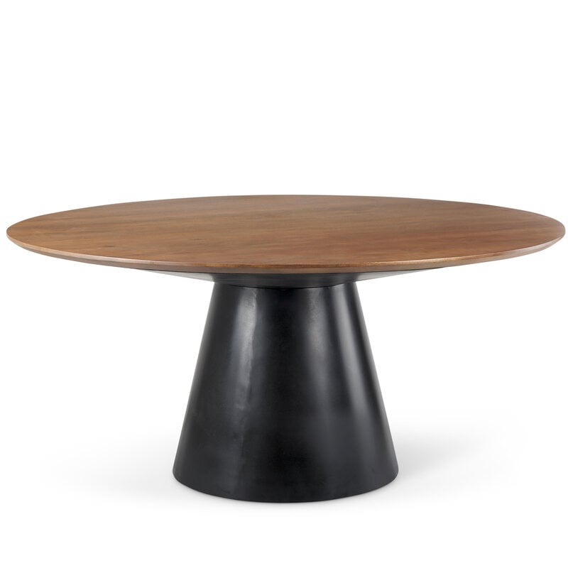 NEPTUNE DINING TABLE ROUND NATURAL 63"