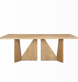 ETIQUETTE DINING TABLE 84" NATURAL